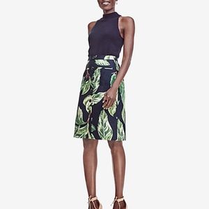 Ann Taylor Amalfi Button Skirt